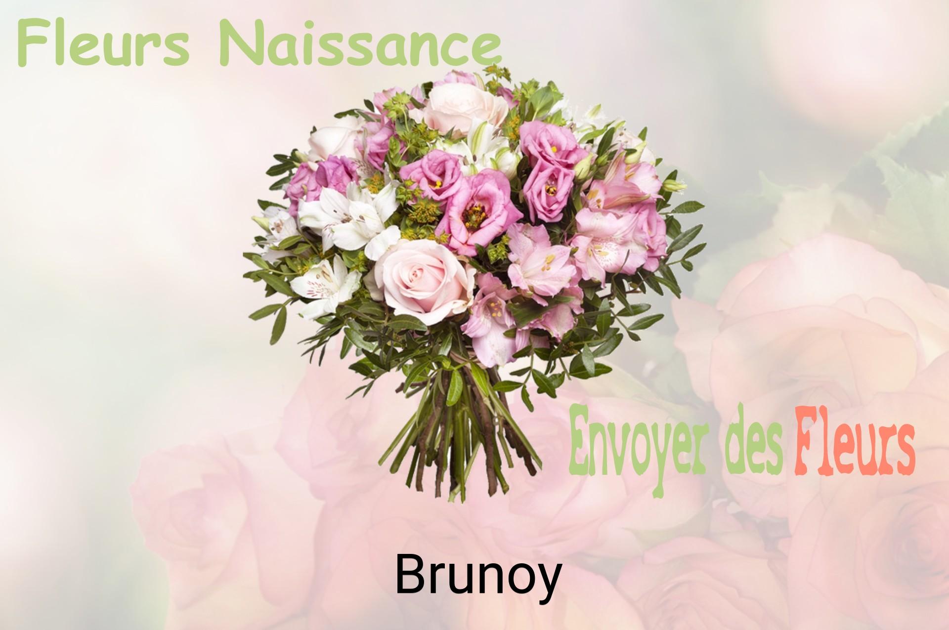 Bouquet de fleurs de naissance livré à Brunoy